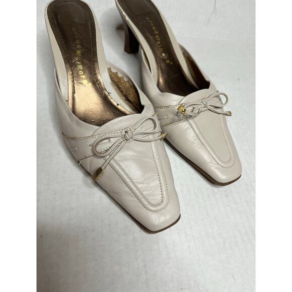 Cloudwalkers Vintage Coquette Y2K Kitten Heel Mules Womens Size 8 - Picture 3 of 9